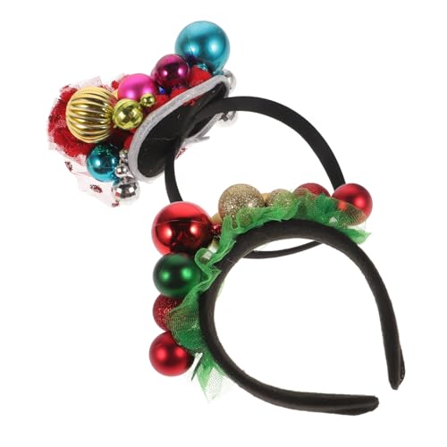 Healeved 2stücke Weihnachts-haarreifen Mit Festliche Haarschmuck Für Erwachsene Party-dekorationen Für Weihnachten Und Silvester Und von Healeved