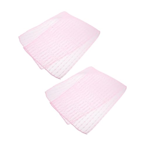 Healeved 2stücke Langes Nylon Peeling-waschlappen Bade-schrubber-handtuch Duschpeeling Rücken-schrubber Badetuch Für Damen Herren von Healeved