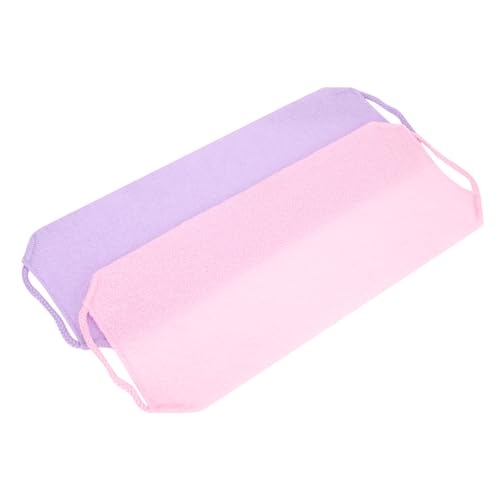 Healeved 2stücke Peeling-waschlappen Mit Kordelzug Seifenschaum-tools Für Dusch-rückenschrubber Bade Handtücher Zur Gründlichen von Healeved
