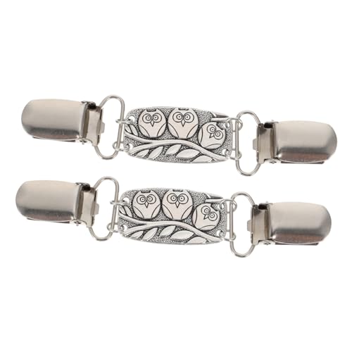 Healeved 2 Stück Brosche Clips Legierung für Schals Kreative Schal Broschen Dekorieren von Kleidung Cardigans Leicht Tragbar Perfektes für Freunde Familie Healeved 2 Stück Brosche Clips Legierung für Schals Kreative Schal Broschen Dekorieren von Kleidung Cardigans Leicht Tragbar Perfektes für Freunde Familie von Healeved