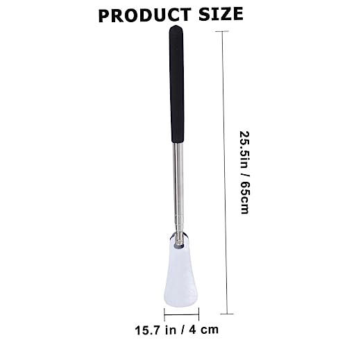 Healeved 2 Stück Einstellbarer Schuhlöffel aus mit Langem Griff Teleskopisch Verlängerbar Ergonomisch Geformt Schuhanzieher für Herren Damen und Senioren zur Einfachen Nutzung im Alltag von Healeved