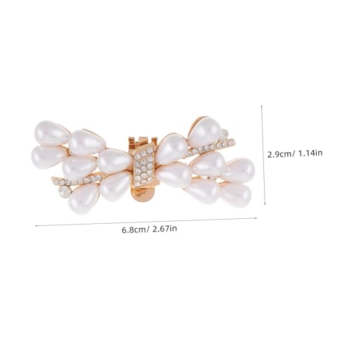 Healeved 2 Stück Elegante Abnehmbare Schuhclips aus Langlebiger Zinklegierung Modische Schuhdekoration für High Heels Komfortabel und Vielseitig für Hochzeit Party und Alltag Geeignet von Healeved