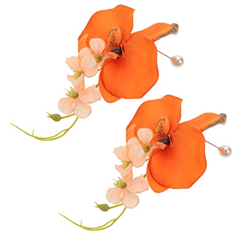 Healeved 2 Stück Groomsmen Boutonniere mit Simulierten Blumen für Hochzeiten und Verlobungen Anstecker für Hochzeitskleider und Anzüge Orange Einfache Anwendung Hochwertige Deko Healeved 2 Stück Groomsmen Boutonniere mit Simulierten Blumen für Hochzeiten und Verlobungen Anstecker für Hochzeitskleider und Anzüge Orange Einfache Anwendung Hochwertige Deko von Healeved