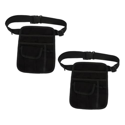 Healeved 2 Stück Kellnertasche mit Verstellbarem Gürtel Teiliges Leichte und Strapazierfähige Serviertaschen für Damen Praktische Geldbörse für Restaurant und Bar Komfortabel und Einfach von Healeved