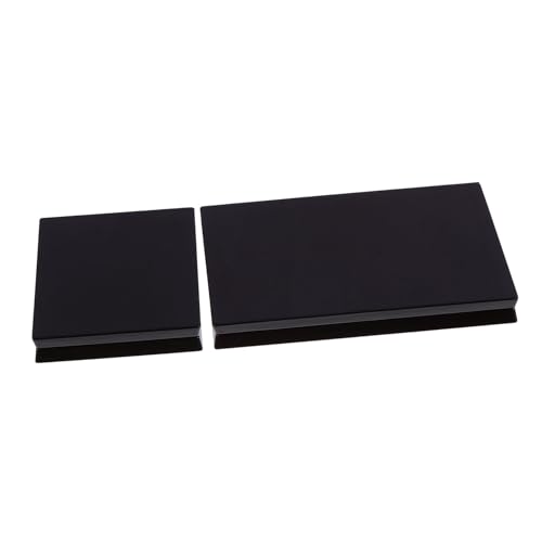 Healeved 2 Stück Magnetische Lidschatten Box Teilig Quadratischer Subpackaging Organizer Kompakte Aufbewahrungsbox für Lidschattenpans und Tragbar für Make Up Unterwegs mit Vielseitigem von Healeved