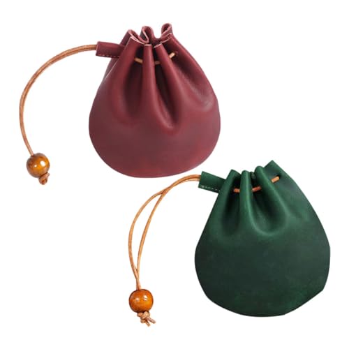 Healeved 2stücke Münze Geldbörsen Neuheit Geldbörse Mini Ändern Gürtel Tasche Renaissance Kleine Schlüsselbund Tasche Miniatur Schlüsselbund von Healeved