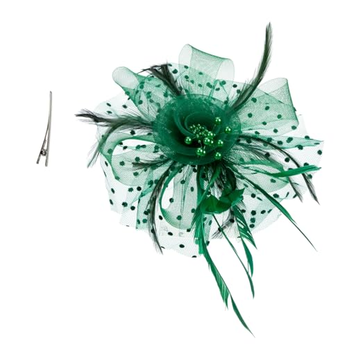 Healeved 2 Stück Multifunktionaler Party Kopfschmuck Netz Haarband Verschleißfestes Haarschmuck Stirnband Damen für Hochzeit Halloween Cosplay Cocktail Party Zubehör von Healeved