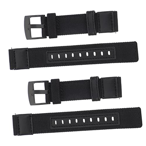 Healeved 2stücke Uhrenarmband Handgelenksgurt Nylon-armband Armband Für Uhren Wechselbare Uhrband von Healeved