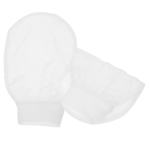 Healeved 2stücke Badehandschuhe Hautpeelinghandschuhe Wiederverwendbar Dusche Schrubben Mitts Für Körper Reinigungszubehör Duschzubehör Peelinghandschuhe Mädchen von Healeved