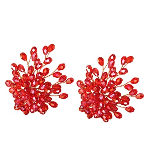 Healeved 2 Stück Schuhclips für Damen Hochzeits und Party Schmuck für Schuhe Stilvolle Clips zur Dekoration von Sandalen Pumps und von Healeved