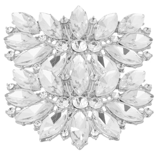 Healeved 2 Stück Schuhclips mit Strasssteinen Abnehmbare Schuhschmuck Dekoration für Pumps Brautschuhe und Damenschuhe Eleganter Schuhclip für Hochzeit Party Valentinstag und Festliche von Healeved