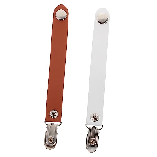 Healeved 2 Stück Spitzenhutclips Für Handtasche Gepäck Multifunktionaler Hutclip Sonne Huthalterclip Hutclip Für Unterwegs Reisen Rand Hutclips Für Mädchen Metall Weiß von Healeved