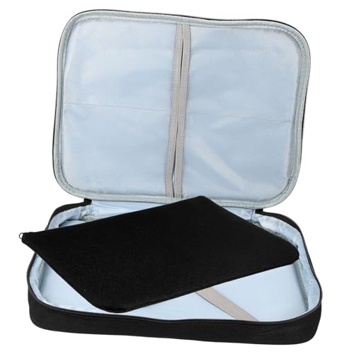 Healeved 2 Stück Teiliges Aufbewahrungsset für Dokumente mit Schloss wasserdichte Langlebige Aktenbox für Sichere Aufbewahrung von Pässen Wichtigen Unterlagen von Healeved