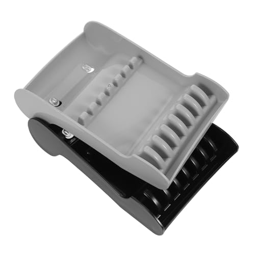 Healeved 2 Stück Teiliges Scherenhalter aus Eleganter Haarscheren Organizer in Schwarz und Professionelles Aufbewahrungsregal für Friseure und Friseur Platzsparendes Werkzeugregal für Salon von Healeved