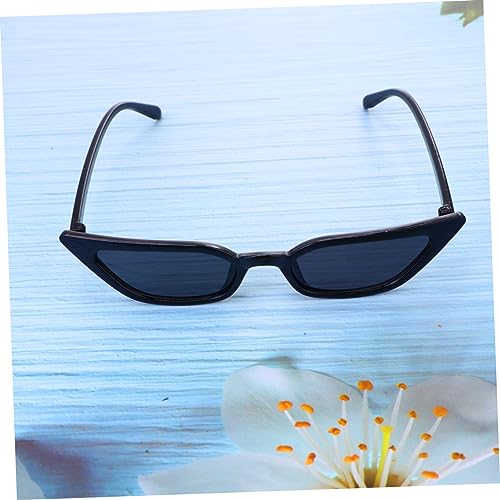 Healeved 2 Stück UV Schutz Sonnenbrille Kleine Cat Eye Rahmen Damenbrille Stabile Struktur Alltag Outdoor Party Accessoire Schwarz Healeved 2 Stück UV Schutz Sonnenbrille Kleine Cat Eye Rahmen Damenbrille Stabile Struktur Alltag Outdoor Party Accessoire Schwarz von Healeved