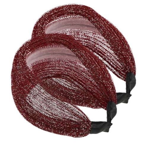 Healeved 2stücke Elastische Haarbänder Für Damen Rutschfeste Haarreifen Als Kopfbedeckung Bequeme Stirnbänder Für Mädchen Und Frauen Die Graue Haare Abdecken von Healeved