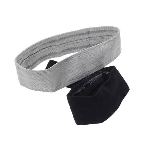 Healeved 2 Stück Yoga Haarband Elastisch Atmungsaktiv Schweißband für Damen Sport Running Workout Fitness Stirnband Schwarz von Healeved