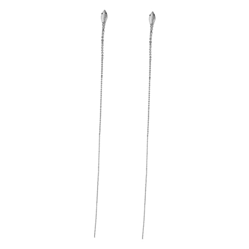 Healeved 2 Stücke Strass Schlangenhaarnadel Haarspangen für Damen Haarclips aus Legierung Eleganter Kopfschmuck für Besondere Anlässe und Alltag von Healeved