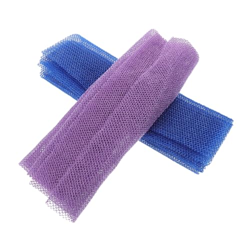 Healeved 2-teiliger Afrikanischer Peeling-netzschwamm Sanfter Körperschrubber Für Männer Und Frauen Ganzkörperreinigung Wiederverwendbares Badetuch Zubehör Für Tiefenpeeling von Healeved