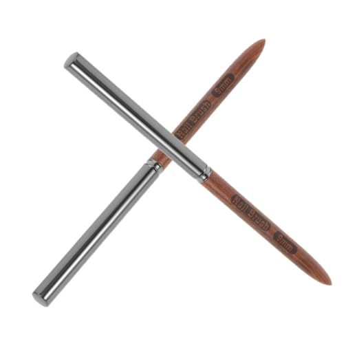 Healeved 2-teiliges Nailart-liner-stift Mit Präzisionsspitze Holzgriff Feine Spitze Für Detaillierte Designs Nailart-werkzeuge Für Mädchen Maniküre-zeichenpinsel-set von Healeved