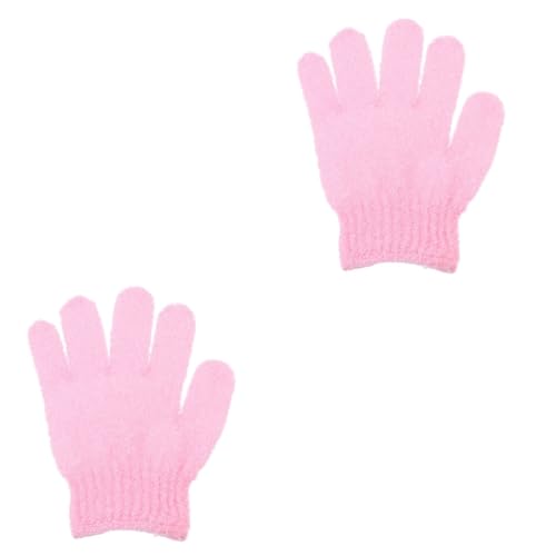 Healeved 20 Stk Fünf-Finger-Badehandschuhe Babyhandtücher Babyhandschuhe exfoliating glove exfoliate gloves Badeschwamm Handtuch tragbare Duschtücher Duschhandschuhe doppelseitig Wäscher von Healeved