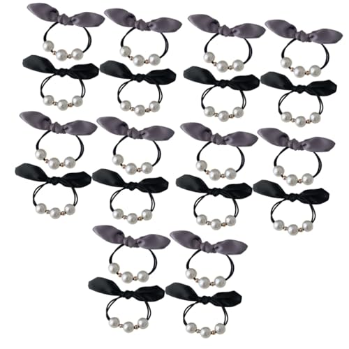 Healeved 20 Stk Haarring Haarband Haargummis Für Damenhaar Dicke Haargummis Haarschmuck Für Damen Haargummis Für Kleine Mädchen Haargummis Masse Kunststoff Fräulein Halter Mini von Healeved