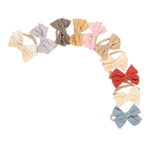 Healeved 20stücke Mädchen Haarband Mit Schleifen Aus Weiche Elastische Haarschmuck Für Neugeborene Kleinkinder Und Junge Mädchen Stilvolle Handgefertigte Accessoires Für Kleine von Healeved