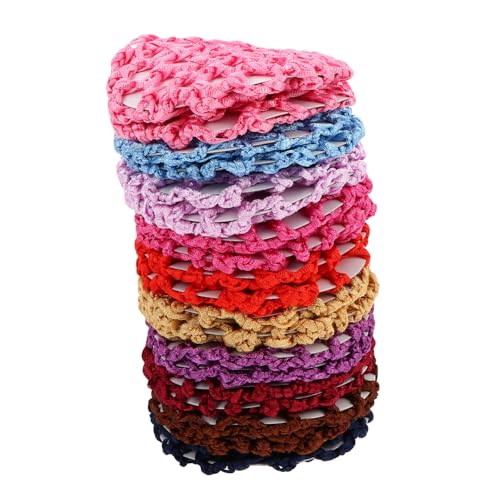 Healeved 20stücke Elastisches Woven Haarnetz Für Dutt Handgemachte Haarkappen Für Damen Für Tanz Und Styling Verstellbar Und Elastisch Halten Sie Ihre Frisur in Form von Healeved