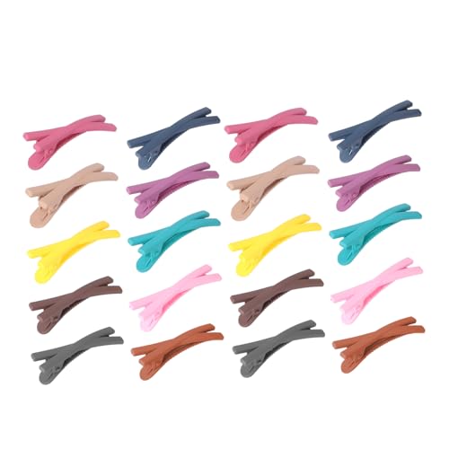 Healeved 20 Stück Teiliges Haarklammer für Mädchen Matte Farbige Kreuz Haarspangen Vielseitige Haarclips für Alltag Party Geburtstag Weihnachten Geeignet für Teens und Frauen von Healeved