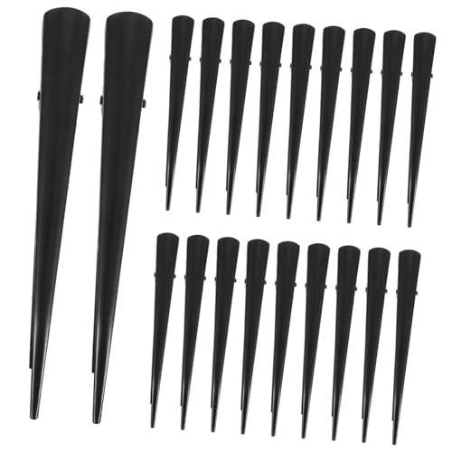 Healeved 20 Stück Teiliges Metall-duckbill-haarklammern Schwarz Spitz Zulaufend Stabile Alligator-clips für Frauen Vielseitig Einsetzbar bei Party Arbeit und Diy-haarstyling Healeved 20 Stück Teiliges Metall-duckbill-haarklammern Schwarz Spitz Zulaufend Stabile Alligator-clips für Frauen Vielseitig Einsetzbar bei Party Arbeit und Diy-haarstyling von Healeved