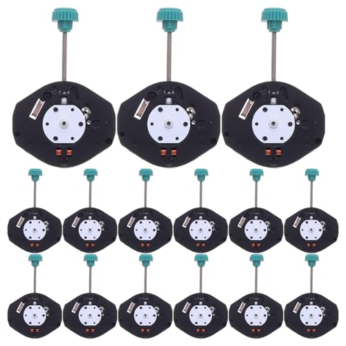 Healeved 20 Stück Teiliges Quartz-Mechanismus Ersatzteile Präzises Wasserdichtes Mechanismus Reparaturkit Kompatibel für Damen und Herren Uhren Geeignet für Mechanische und Quartz Reparatur von Healeved