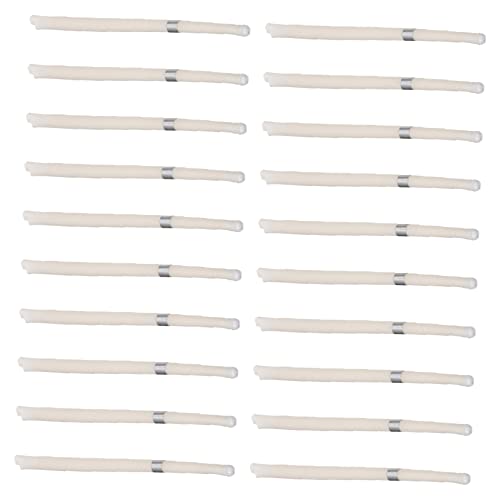 Healeved 20 Stück Ohr Aromatherapie Sticks Ohrenschmalz Reinigungskerzen Tragbare Aroma Wachskerzen für Ohrenpflege und Entspannung Sicheres Material für Anwendung zu Hause von Healeved