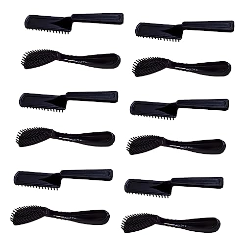 Healeved 20 Stücke Ergonomische Haarfärbekämme für Salon Selbstgemacht Haarstyling Wiederverwendbar Waschbar Farbapplikator für Männer und von Healeved