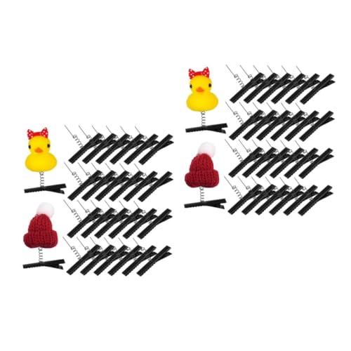 Healeved 200 Stck. Duckbill Haarklammern aus Metall mit Federmechanismus DIY Haarschmuck Zubehör für Frauen Rutschfeste Haarspangen für Frisuren und Bastelarbeiten von Healeved