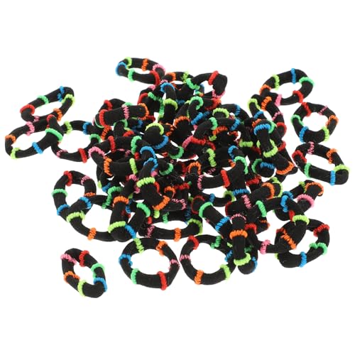 Healeved 200stücke Mini Haargummis Für Mädchen Kleine Haarseile Elastische Haarschmuck Pferdeschwanzhalter Zarte Farbe Täglicher Gebrauch von Healeved