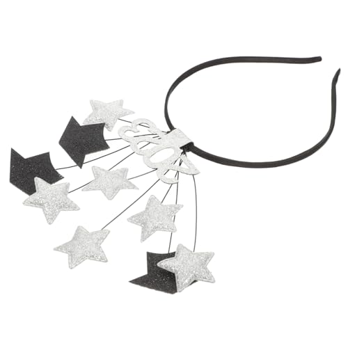 Healeved Bachelor Hut Stirnbänder Für Abschlussfeier Mit Glitzerpuder Haarreifen Für Abschluss Haarband Für Abschlusskappe Abschlussschmuck Für Klassenkameraden von Healeved