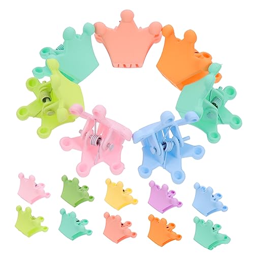 Healeved Haarspangen für Babys Mädchen Haarspangen Winzige Haarspangen Kronen-haar-accessoires 20 Stück von Healeved
