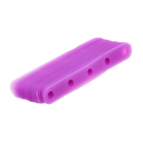 Healeved 20stücke Dauerwellengummibänder Lockenwicklerband Aus Silikon Für Dauerwellenstäbe Und Lockenbänder Elastisch Und Langlebig Für Damen-lockenwickler von Healeved