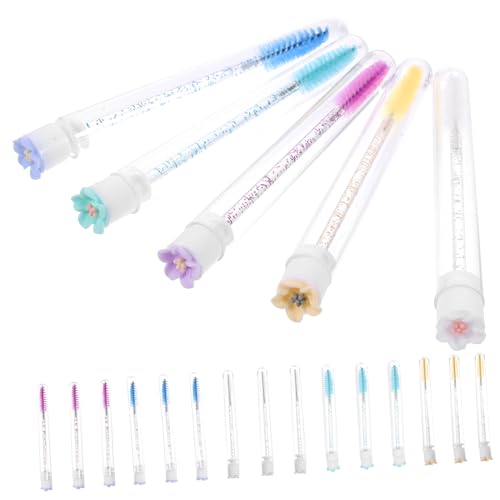 Healeved 20stücke Eyelash Und Eyebrow Applicator Mascara Bürsten Mit Kristallgriff Für Natürliche Wimpern Und Augenbrauen Für Makeup-anwendungen Gemischte Farben von Healeved
