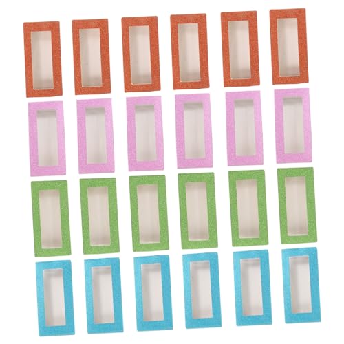 Healeved 24stücke Wimpernaufbewahrungsbox Design Leeres Wimpernetui Aus Papier Ablage Für Falsche Wimpern Sicher Und Sauber Lagern Für Wimpernorganisation von Healeved