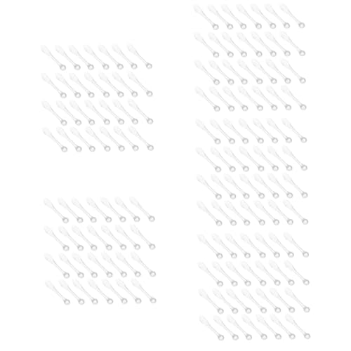 Healeved 250stücke Kosmetikspatel Für Gesichtscreme Wiederverwendbare Make-up Löffel Aus Robustem Material Für Präzise Anwendung Und Hygienisches Auftragen Beauty-salons Und Unterwegs von Healeved