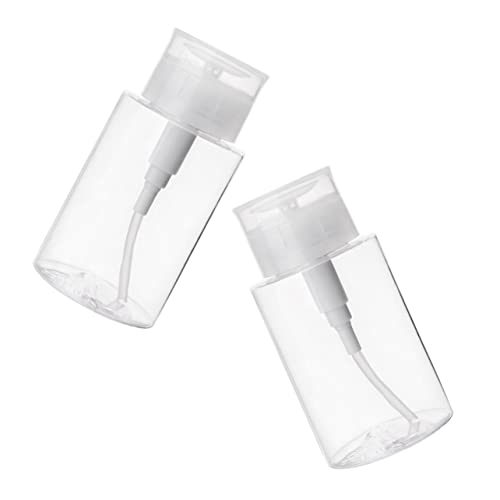 Healeved 2St Drücken Sie die Flasche Reisebehälter für Toilettenartikel tragbare Wasserflasche nail polish remover nagellack pusteäffchen Handseifenspender Reiseflaschen Flüssigkeitshalter von Healeved