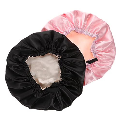 Healeved Verstellbare Satinhaube Zum Schlafen Haarhaube Für Damen Mit Runder Mütze Weiche Spa-kappe Zum Gesichtswaschen Healeved Verstellbare Satinhaube Zum Schlafen Haarhaube Für Damen Mit Runder Mütze Weiche Spa-kappe Zum Gesichtswaschen von Healeved