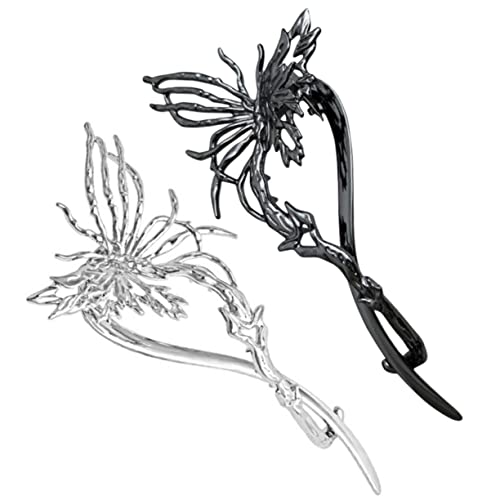 Healeved 2stücke Schmetterlings-haarspangen Für Damen Schmetterlings-clips Zum Stylen Haarklammern Für Frauen Und Mädchen von Healeved