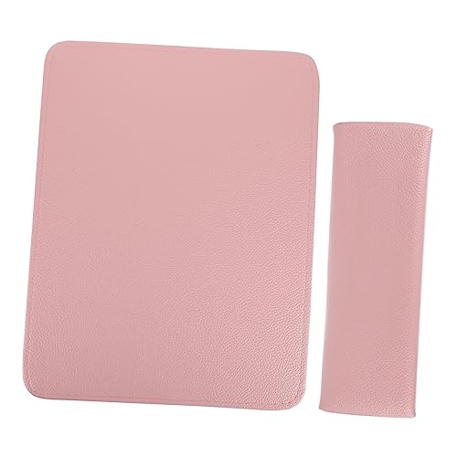 Healeved 2St Maniküre Handkissen Handauflage handlauf werkzeugträger Schreibtisch-Handauflage Handauflage Maniküre Maniküre-Matte Nagelkissen Handauflage Rechteck Kopfkissen Übungsmatte von Healeved