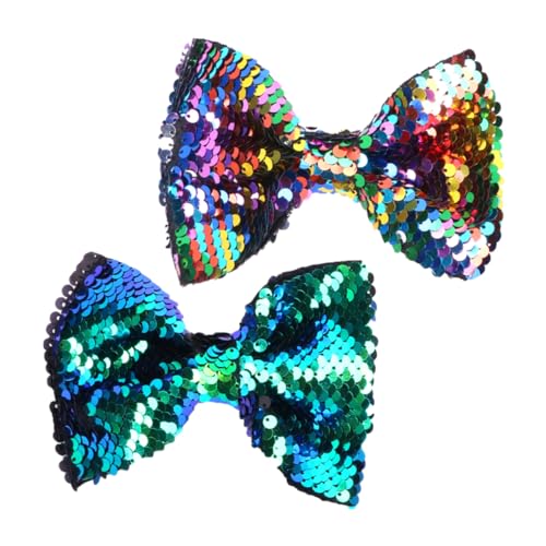 Healeved 2stücke Pack Schleifen Haarnadeln Mädchen Dekorative Haarclips Kopfbedeckung Accessoires Für Dutt Pferdeschwanz Frisuren von Healeved