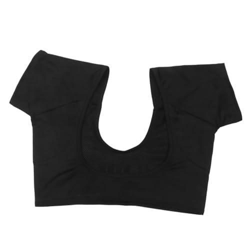 Healeved 2stücke Damen Schweißweste Mit Kurzarm Atmungsaktive Unterwäsche Mit Achselpads Bequemes Sportoberteil Für Outdoor-aktivitäten Jogging Und Fitness Hochwertige Spandex-mischung von Healeved