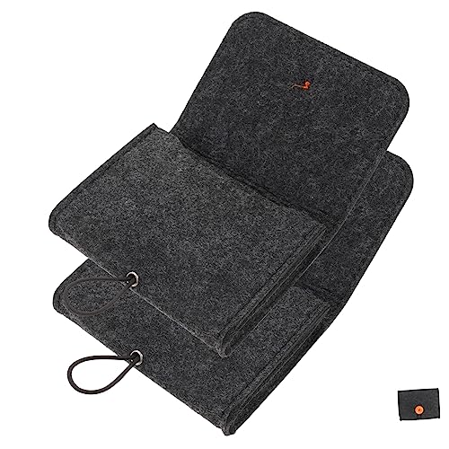 Healeved 2stücke Tasche Für Ätherische Öle Aufbewahrungstasche Organizer-Tasche Kompakt Leicht Tragbar Für Reisen Büro Zuhause Robustes Material Langlebig Praktisch von Healeved