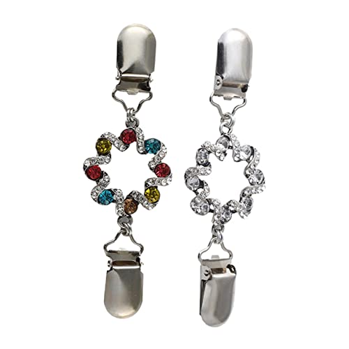 Healeved 2Stücke Schalclips mit Perlen Stilvolle Dekoration für Schals und Kleidung Verschiedenen Farben Erhältlich für von Healeved