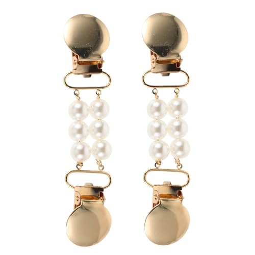 Healeved 2pcs Dekorative Gefälschte Perlenpulloverklammern Für Frauen Cardigans Retro Brosche Clips Für Kleidung Vintage Pullover Schalclips Für Dressaccessoires Schal Und Schalklammern Healeved 2pcs Dekorative Gefälschte Perlenpulloverklammern Für Frauen Cardigans Retro Brosche Clips Für Kleidung Vintage Pullover Schalclips Für Dressaccessoires Schal Und Schalklammern von Healeved